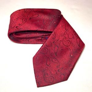 VERSA Neck Tie Red and Black Men’s